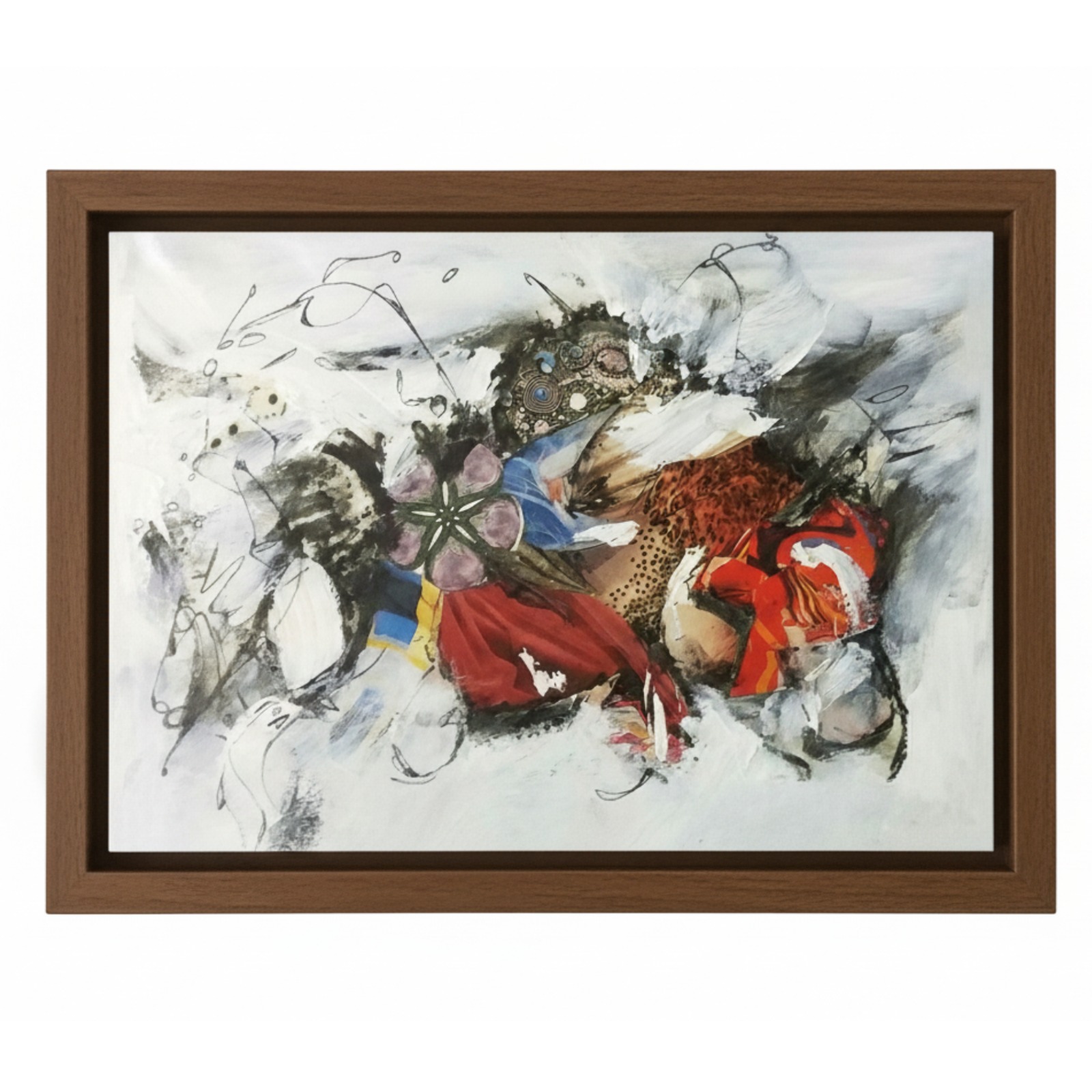 Modern Abstract Expression Flow